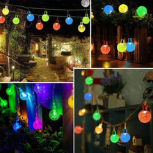Load image into Gallery viewer, Solar Bubble Ball Light String With 8 Different Modes