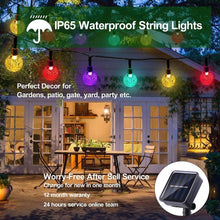Load image into Gallery viewer, Solar Bubble Ball Light String With 8 Different Modes