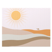 Load image into Gallery viewer, Desert Sun Art Jigsaw Puzzle 500-Piece