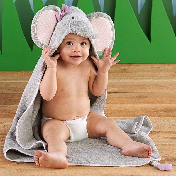 Splish Splash Elephant Bath Spa Hooded Towel