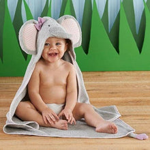 Load image into Gallery viewer, Splish Splash Elephant Bath Spa Hooded Towel