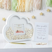 Load image into Gallery viewer, Baby Shower Guest Book Alternative - Cloud Frame