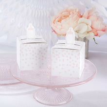 Load image into Gallery viewer, Classic Pink Baby Bottle Favor Box (Set of 24)