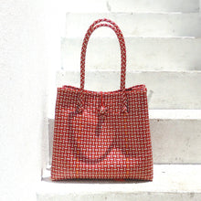 Load image into Gallery viewer, TOKO Recycled Woven Tote Bag - Red