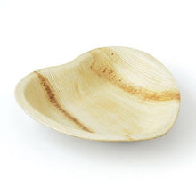 Load image into Gallery viewer, Heart Palm Leaf Plates - 6&quot; Inch (Set of 50/100/200)