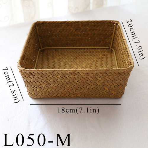 Wicker Basket Storage Box