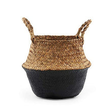 Load image into Gallery viewer, Storage Baskets laundry Seagrass Baskets Wicker Hanging Flower Pot