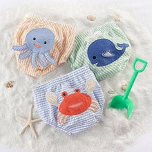 Load image into Gallery viewer, Beach Bums 3-Piece Diaper Cover Gift Set (0-6 Months)