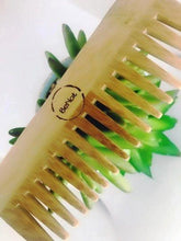 Load image into Gallery viewer, Handcrafted Bamboo Comb