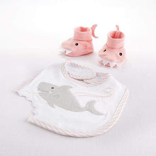 Load image into Gallery viewer, Shark Baby 6-Piece Gift Set Bundle - Pink