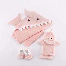 Load image into Gallery viewer, Shark Baby 6-Piece Gift Set Bundle - Pink